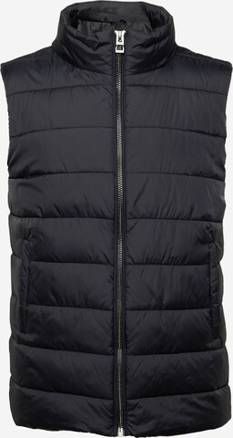 INDICODE JEANS Bodywarmer 'Gibbs' in Zwart: voorkant