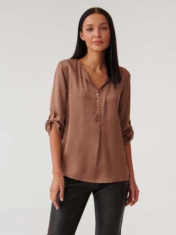 TATUUM Blouse 'ISOLA' in Brown: front