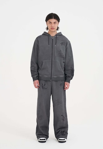 Ed Hardy Sweatjakke i grå