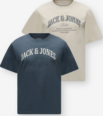 Maglietta 'JJEDENVER' di JACK & JONES in beige: frontale