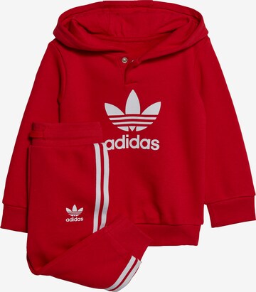 ADIDAS ORIGINALS Sweatsuit 'Adicolor' in Red