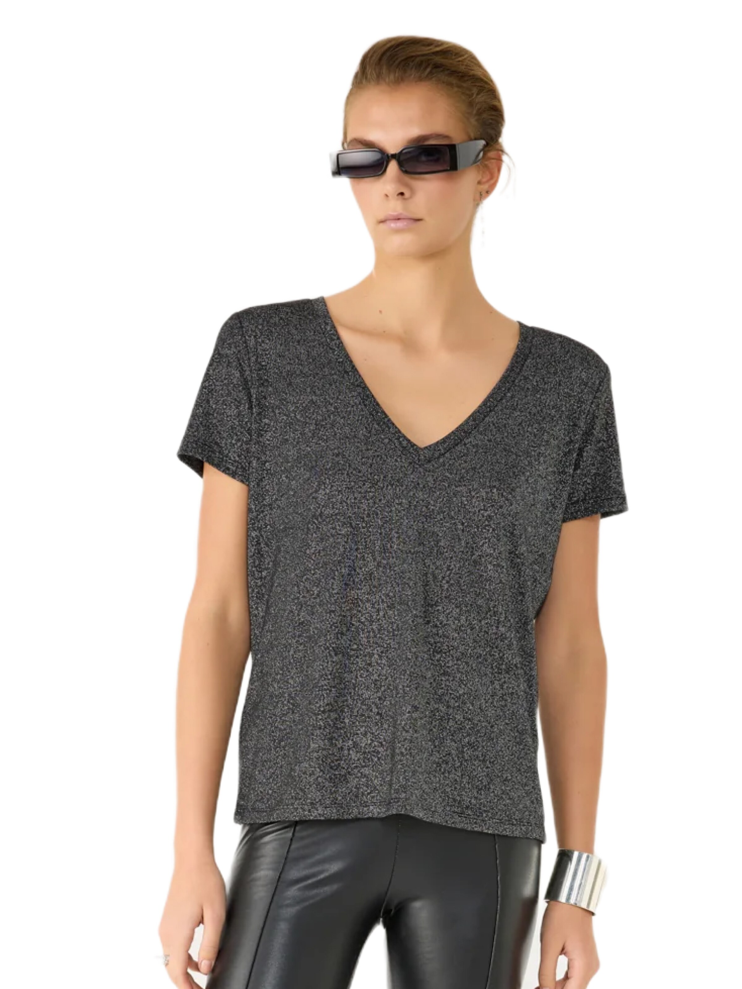 No Matter What T-Shirt in Schwarz: Vorderseite