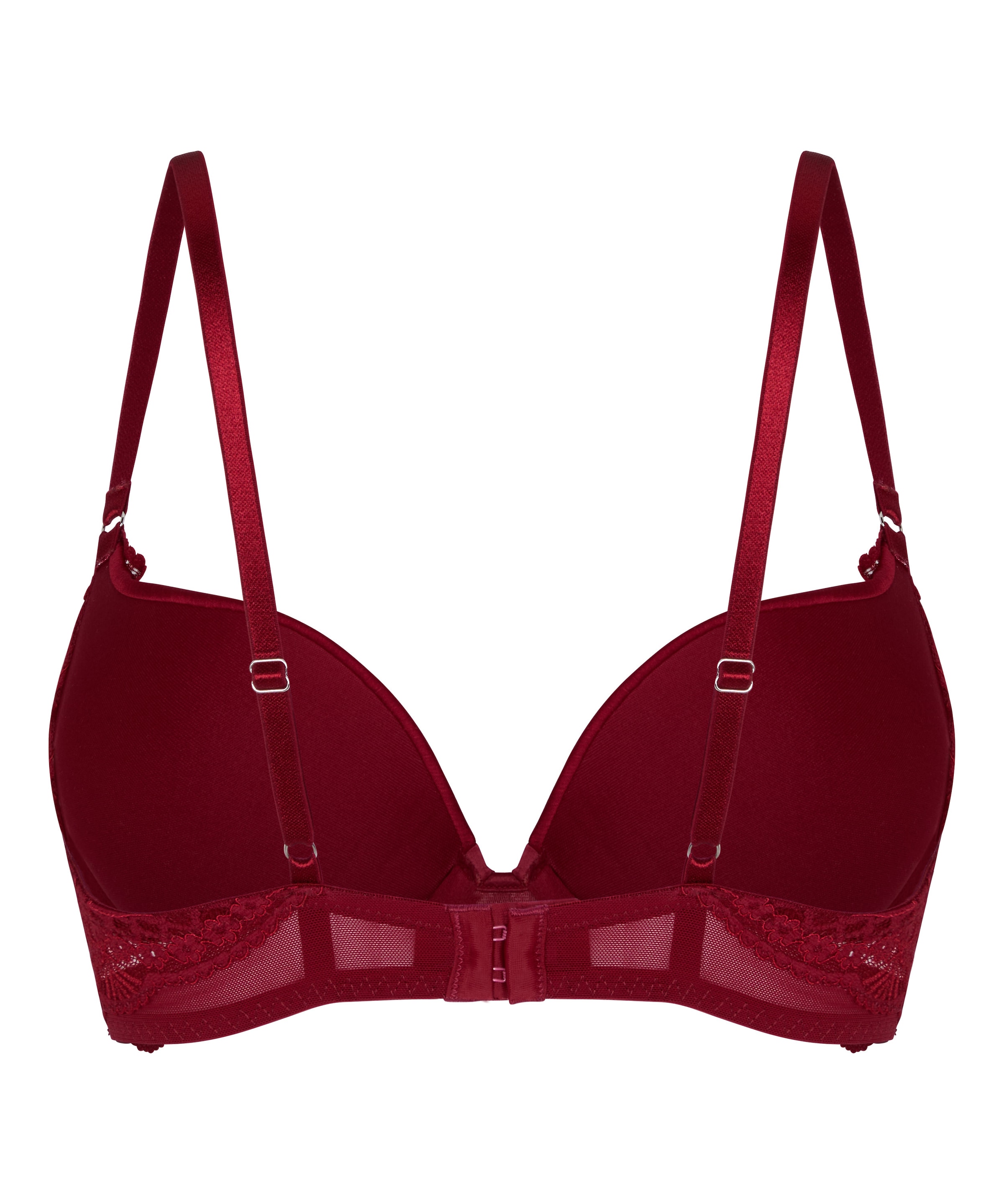 Hunkemöller Push-up Bra 'Tosca' in Red