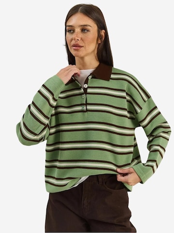 Bianco Lucci Pullover 'Pullover'‌‌‌‌ in Grün