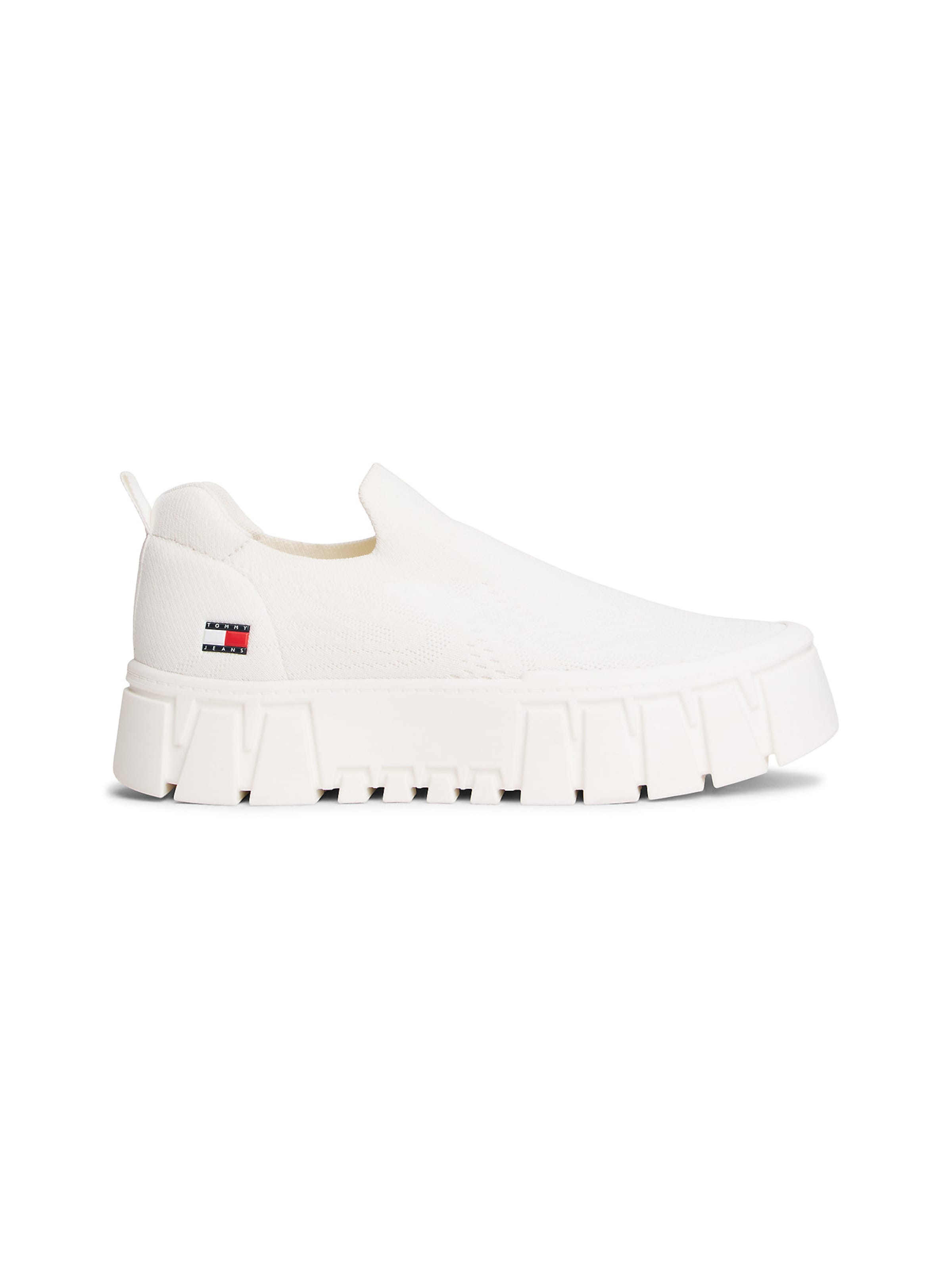 Slip on Tommy Jeans en blanc