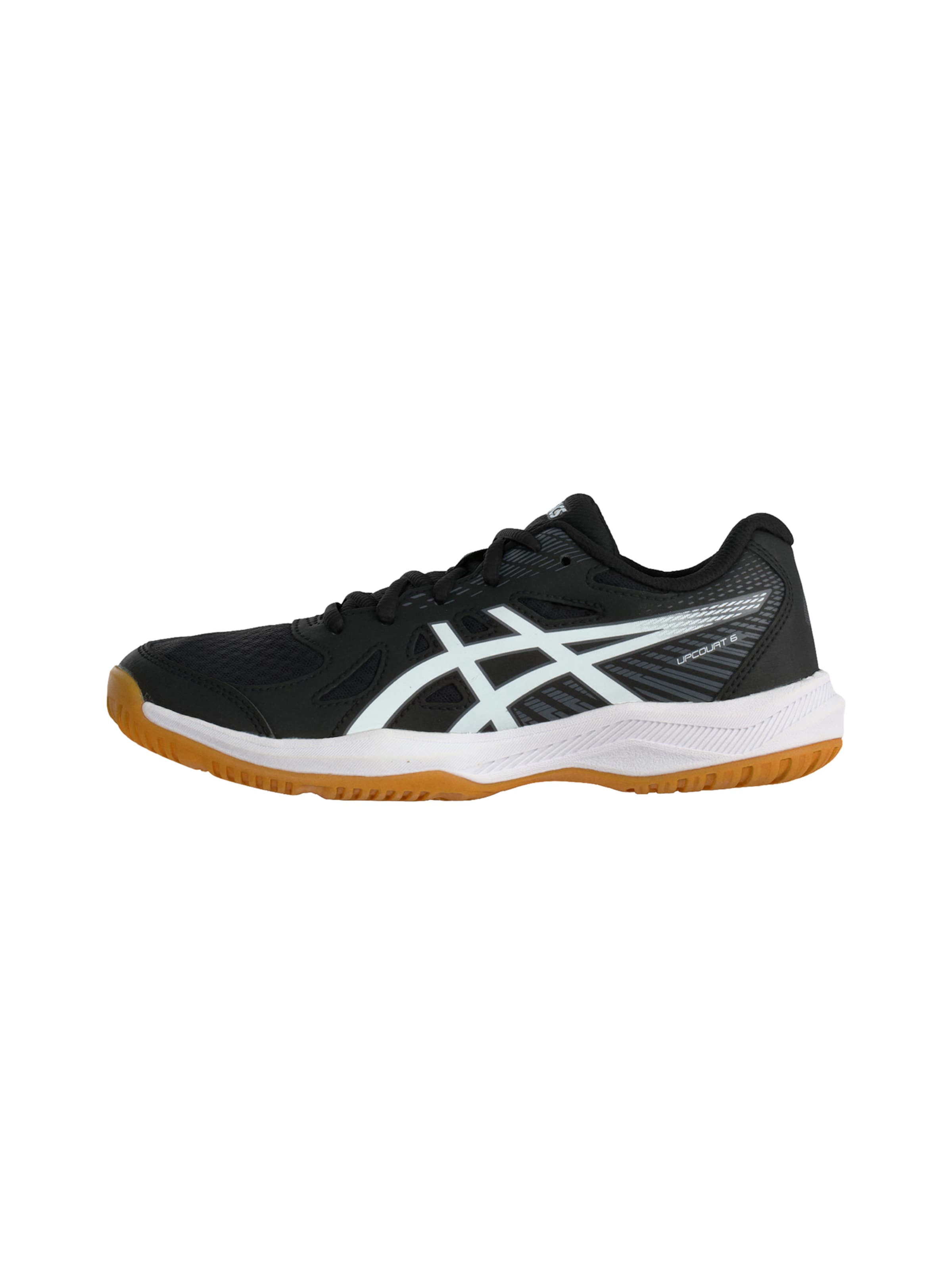 ASICS - Sapatilhas baixas 'UPCOURT 6 GS' em preto: frente
