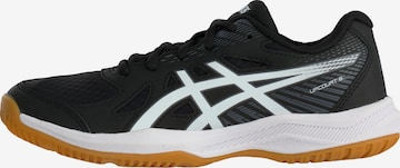 ASICS - Sapatilhas baixas 'UPCOURT 6 GS' em preto: frente