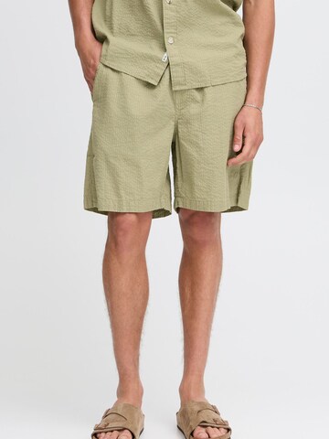 !Solid Regular Broek 'SDLiam' in Groen: voorkant