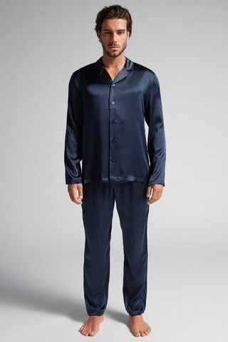 INTIMISSIMI Long Pajamas in Blue: front