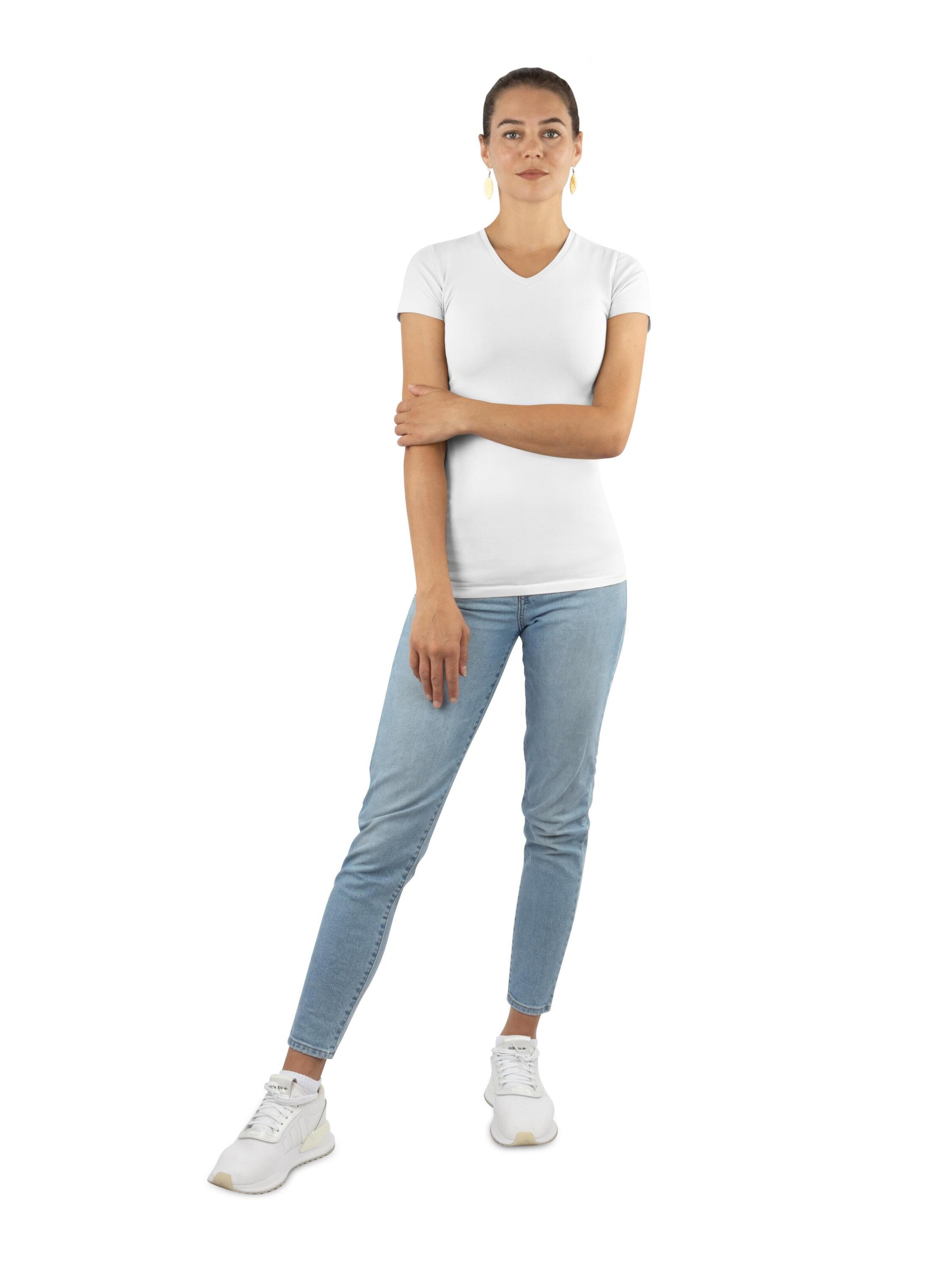 normani Shirt ' Siena ' in White