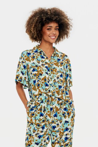 SAINT TROPEZ Bluse i blandingsfarvet: forside