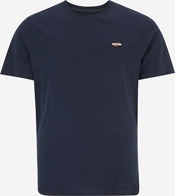 Jack & Jones Plus Shirt in Blue: front