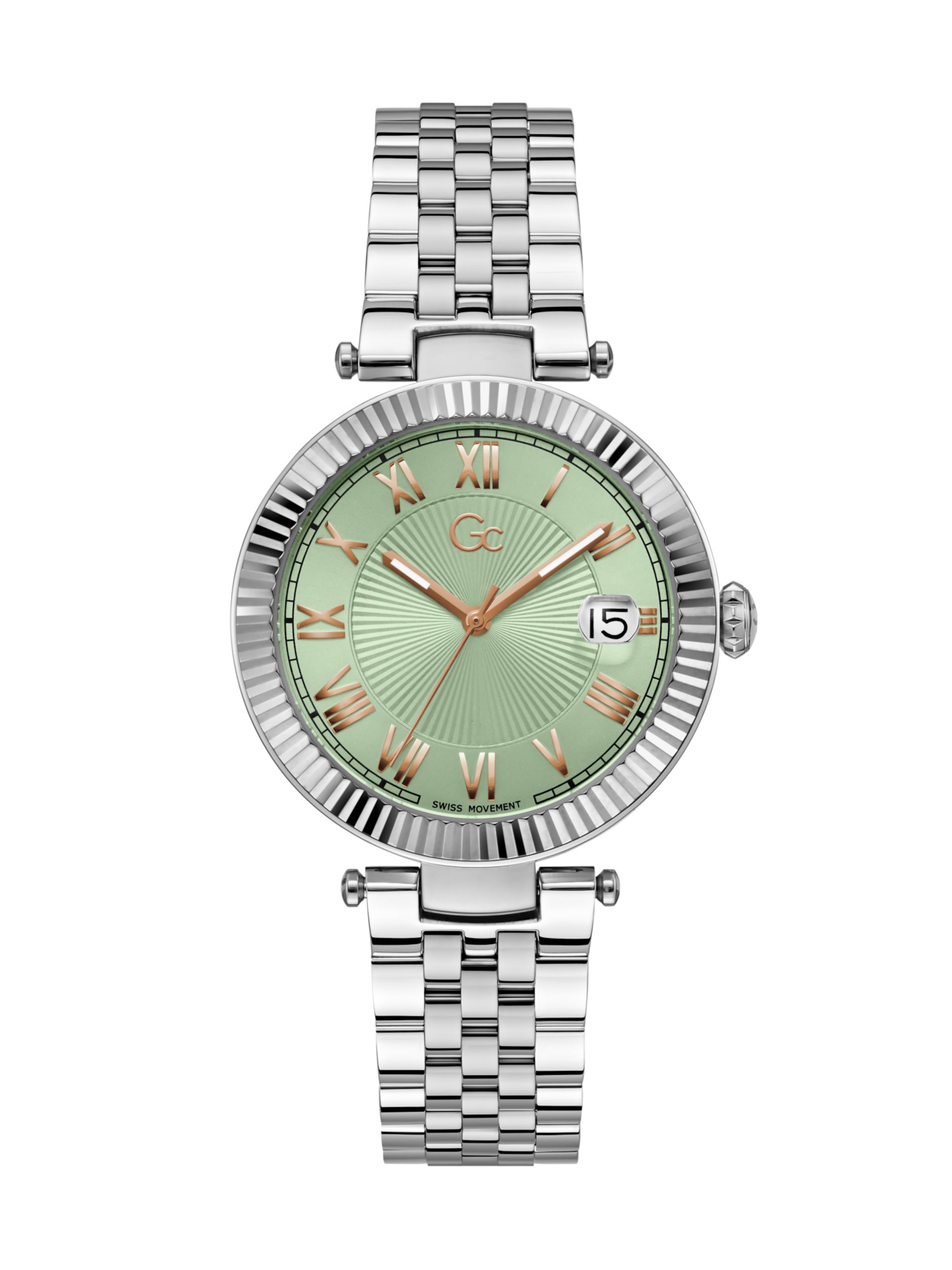 Gc Analog watch 'Flair' in Silver: front