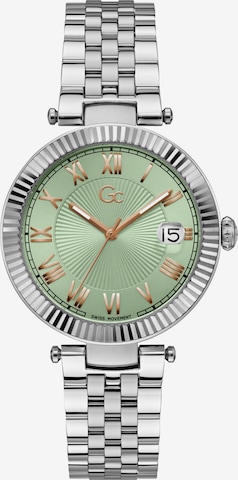 Montre à affichage analogique 'Flair' Gc en argent : devant