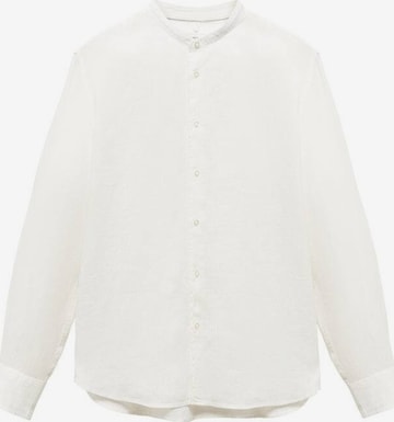 MANGO MAN Regular fit Button Up Shirt 'Chennai' in White: front