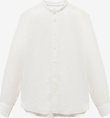 Coupe regular Chemise 'Chennai' MANGO MAN en blanc : devant