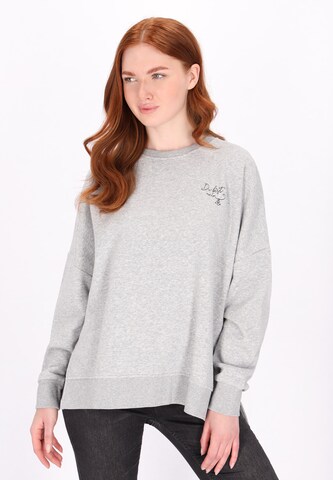 DreiMaster Vintage Sweatshirt in Grey: front