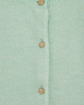 WE Fashion Knit cardigan in Green