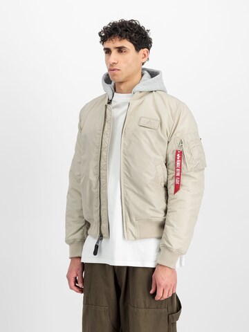 ALPHA INDUSTRIES Between-Season Jacket 'MA-1 TT' in Beige