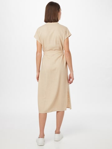 Moves Shirt Dress 'Kolban' in Beige