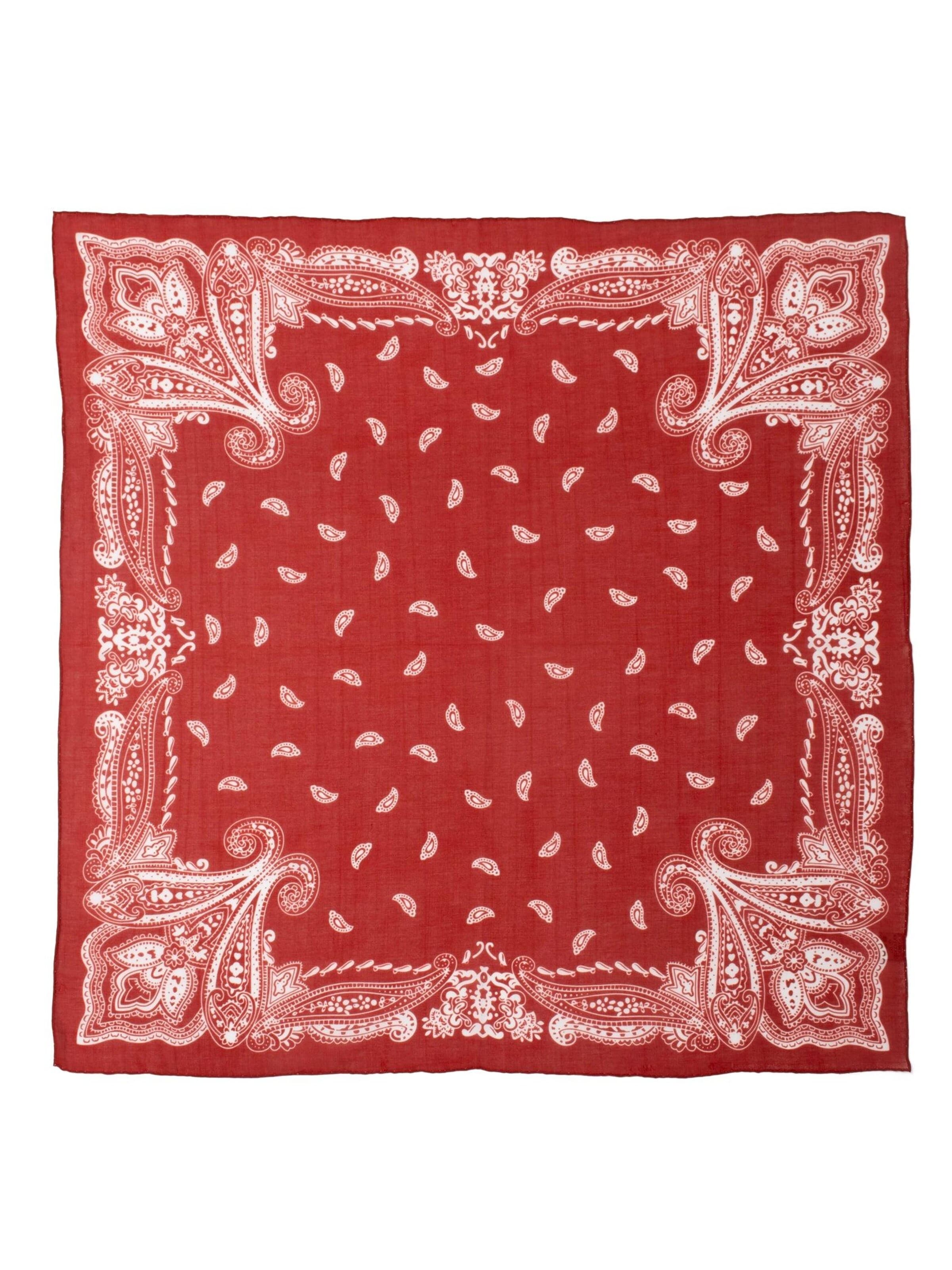 MayTree Schal 'Bandana'‌ in Rot: Vorderseite
