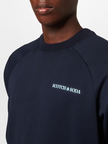 SCOTCH & SODA Sweatshirt in Blue