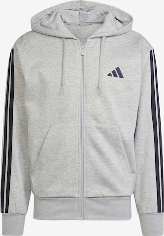 Veste de survêtement ADIDAS SPORTSWEAR en gris : devant