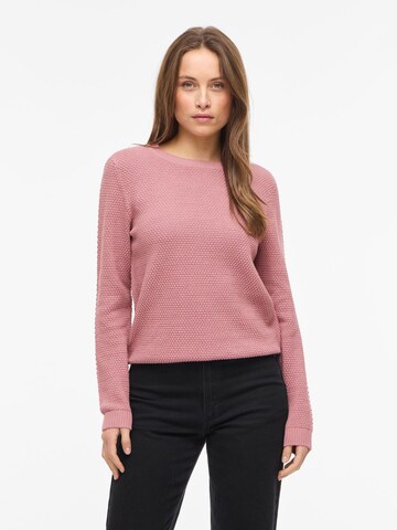Pullover di VILA in rosa: frontale