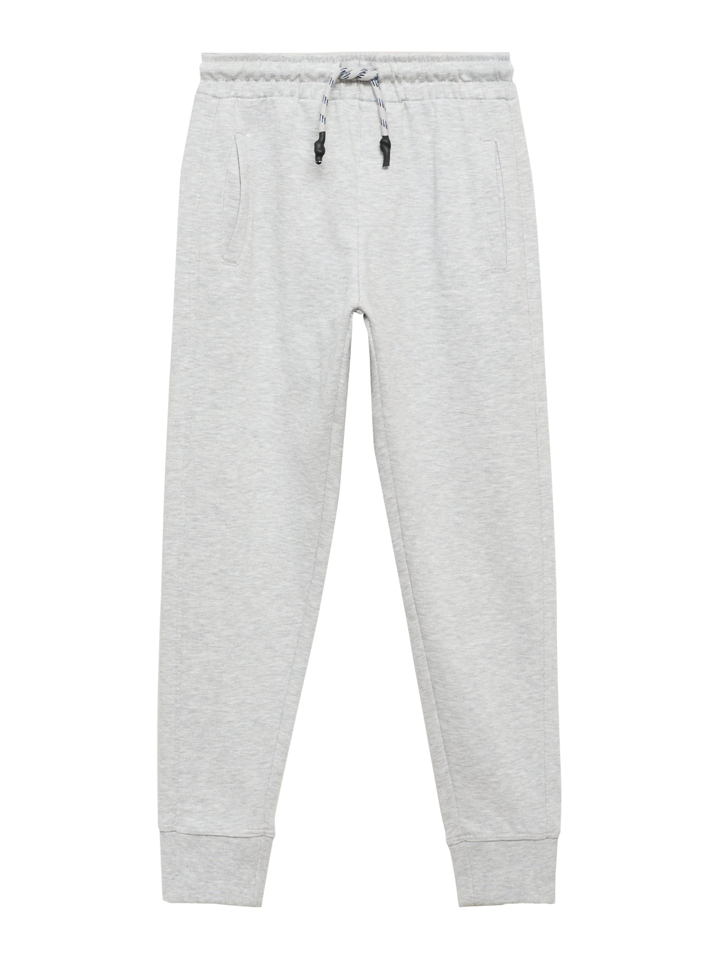 MANGO KIDS Tapered Bukser 'FRANCIA' i grå: forside