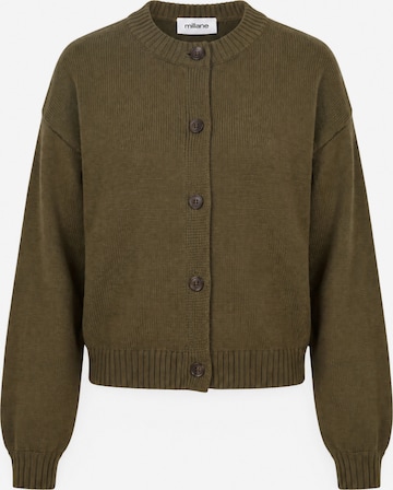 millane Knit cardigan in Green: front