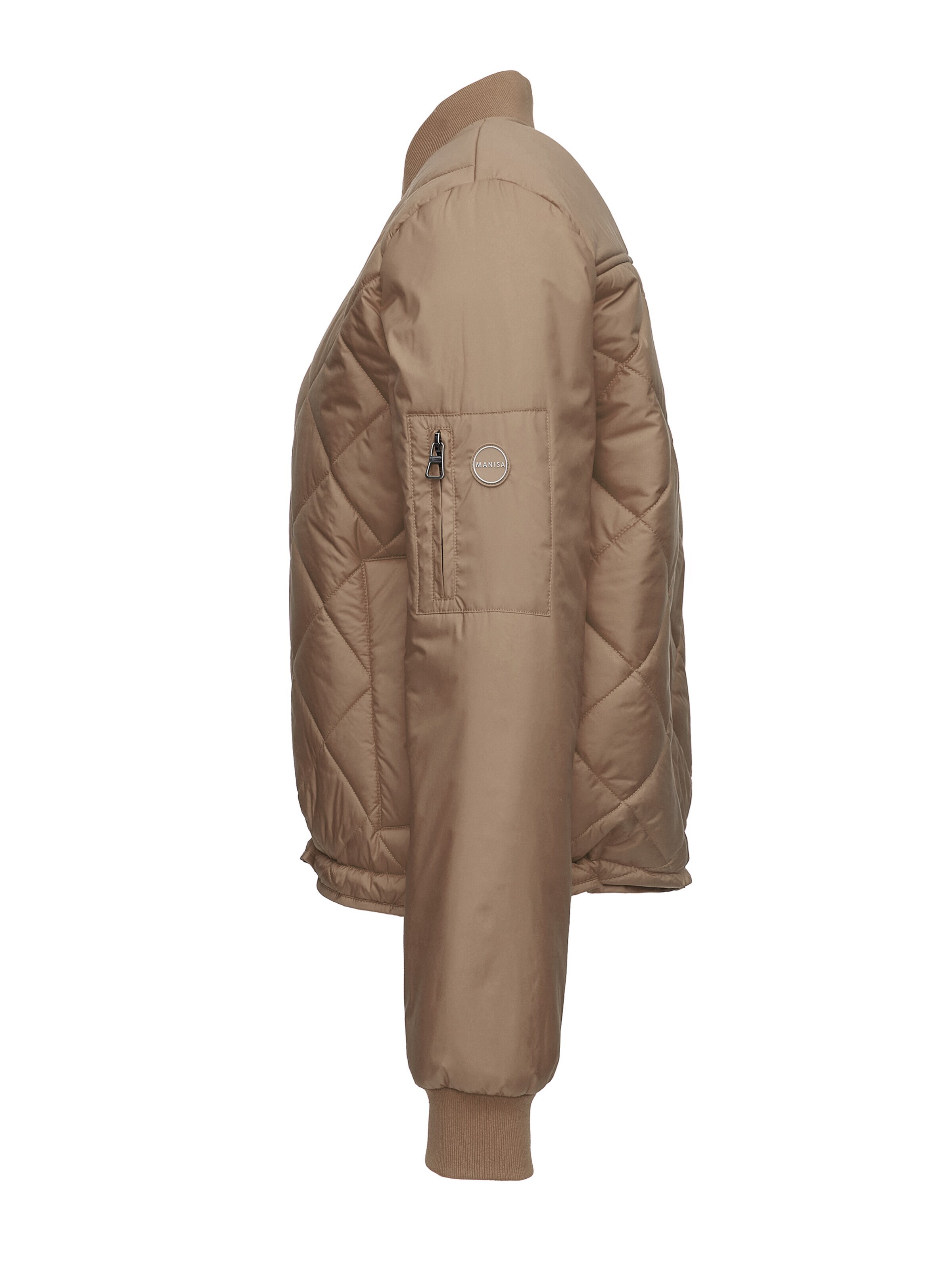 MANISA Übergangsjacke 'Steppjacke'‌‌‌‌‌‌‌‌‌‌ in Braun