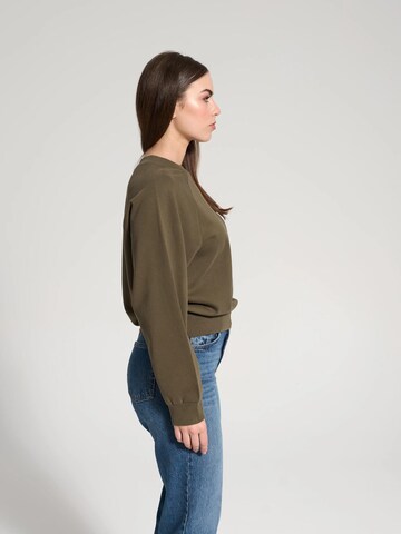 NOWIHT Sweatshirt 'Elowen' in Groen