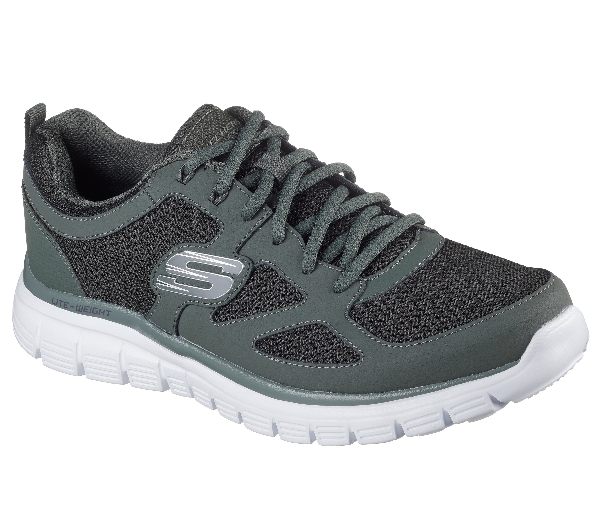 SKECHERS Низкие кроссовки 'Burns Agoura' в Зеленый