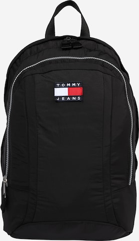 Sac à dos Tommy Jeans en noir : devant