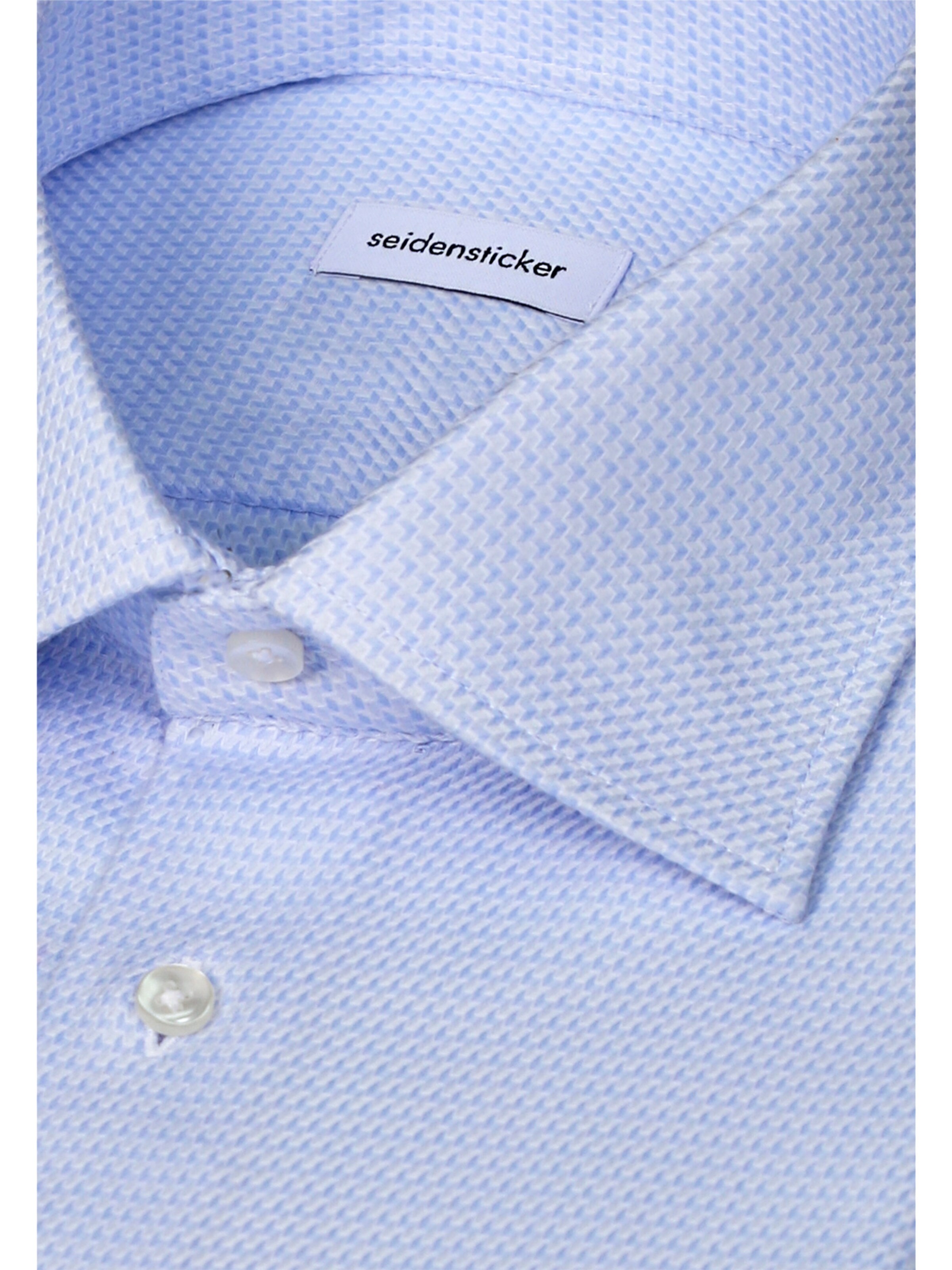 SEIDENSTICKER Slim fit Zakelijk overhemd in Blauw