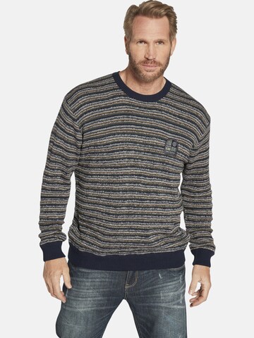 Jan Vanderstorm Sweater ' Erich ' in Blue: front