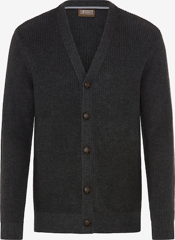Man's World Strickjacke in Grau: Vorderseite