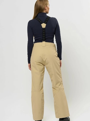 KAPPA Regular Toiminnalliset housut ' Ski Pant ' värissä beige