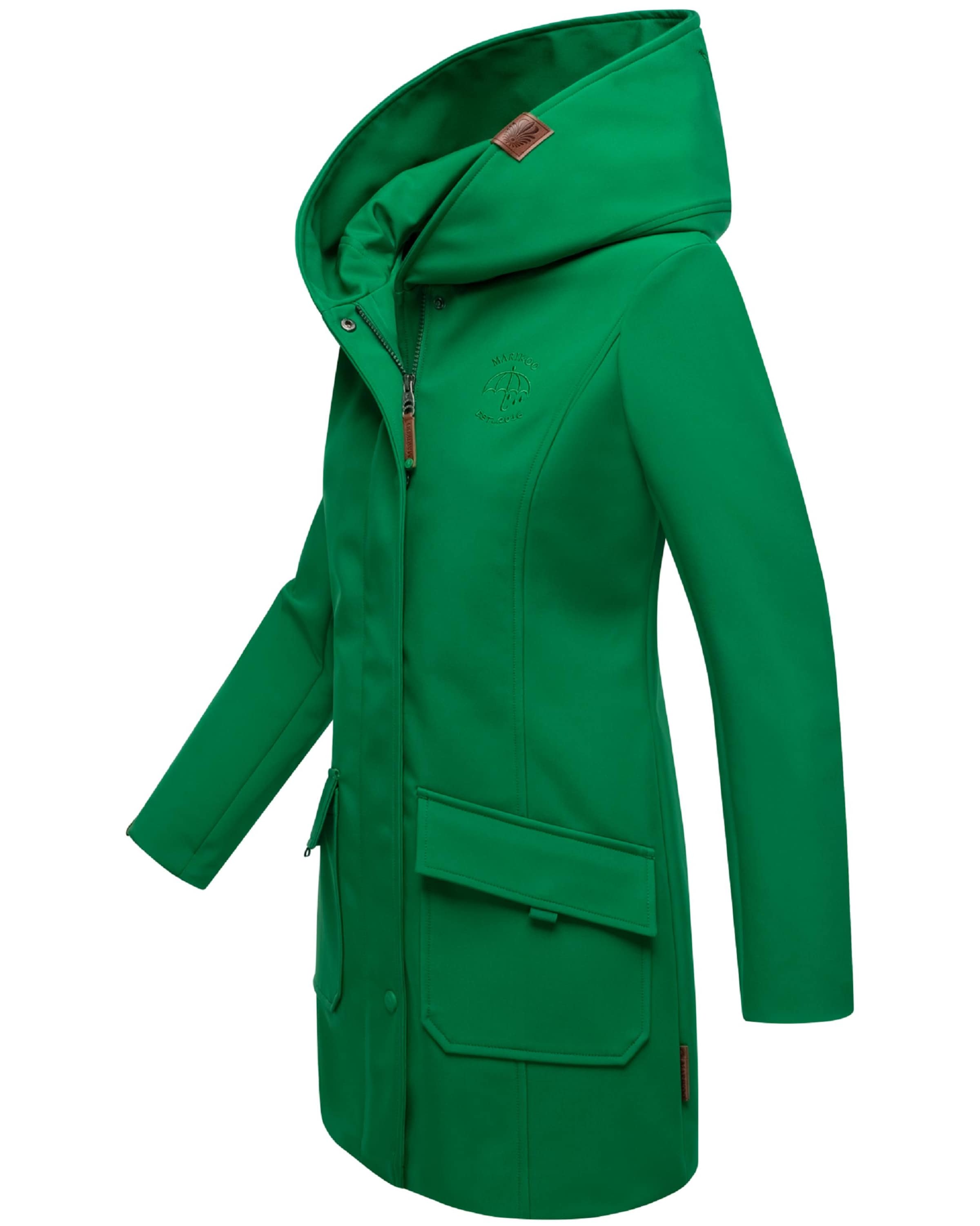 MARIKOO Functionele mantel 'Mayleen' in Groen