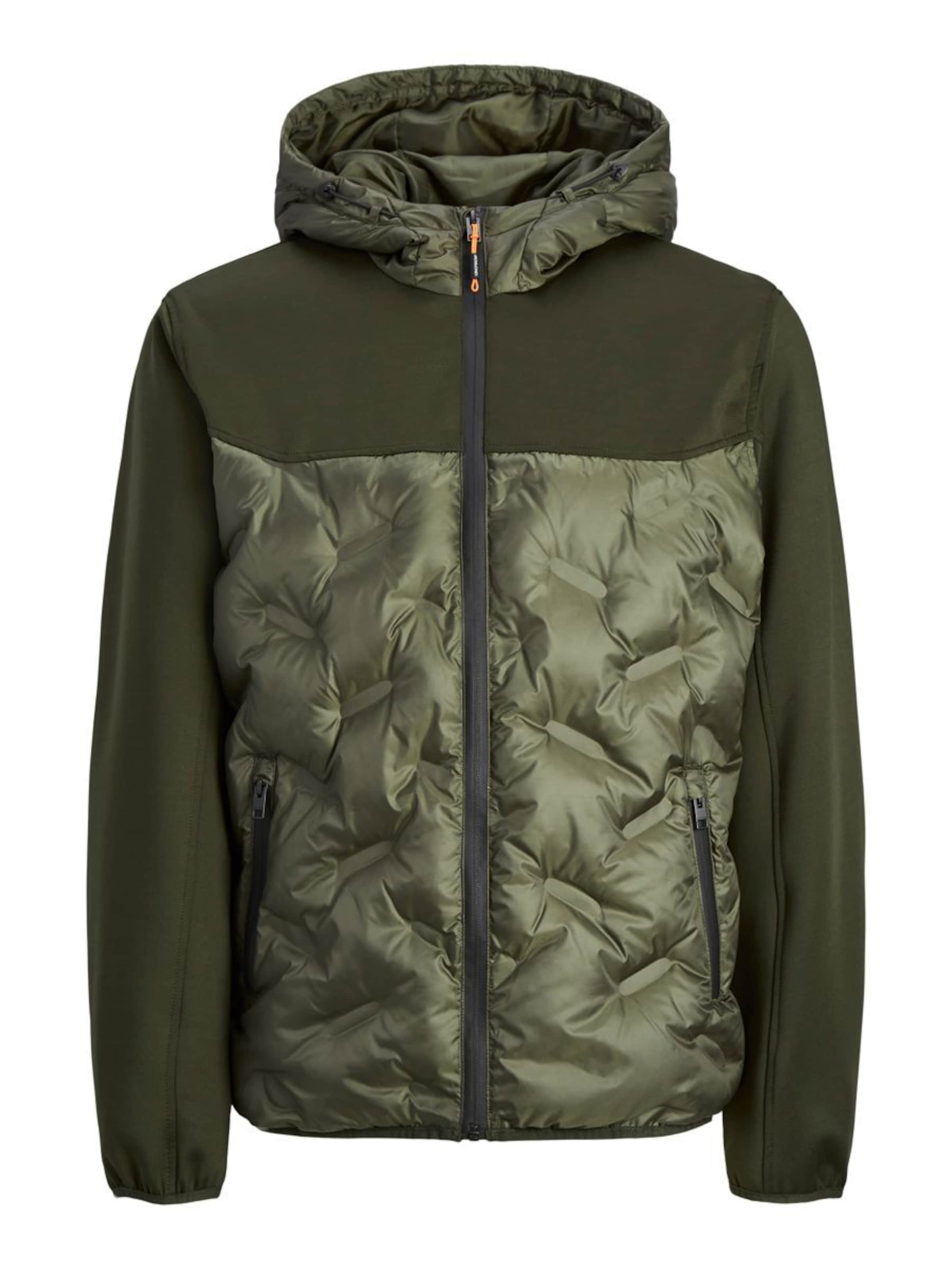 JACK & JONES - Chaqueta de entretiempo en verde: frente