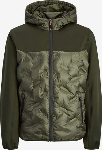 Veste mi-saison JACK & JONES en vert : devant