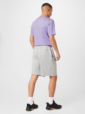ADIDAS SPORTSWEAR Обычный Спортивные штаны 'Lounge Fleece' в Серый