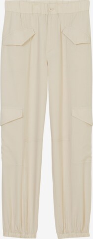 Loosefit Pantalon cargo Marc O'Polo DENIM en beige : devant