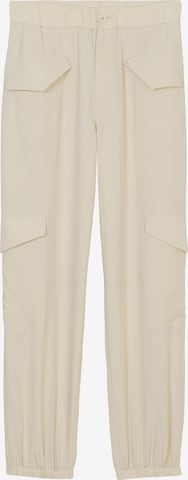 Marc O'Polo DENIM Loose fit Cargo Pants in Beige: front