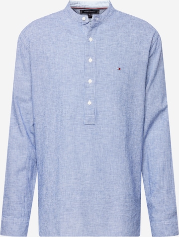 Coupe regular Chemise TOMMY HILFIGER en bleu : devant