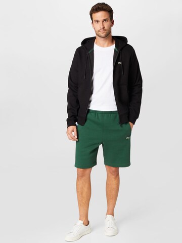 LACOSTE Regular Shorts in Grün