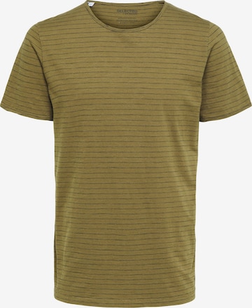 SELECTED HOMME Bluser & t-shirts 'Morgan' i grøn: forside