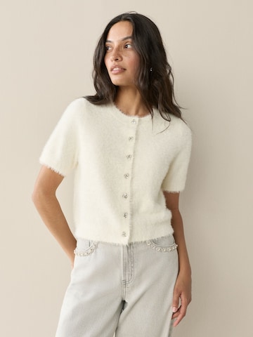 Next Gebreid vest in Beige: voorkant