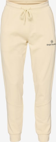 smėlio Sergio Tacchini Standartinis Sportinės kelnės 'BOLD 025': priekis