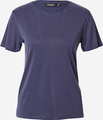 T-shirt 'Columbine' SOAKED IN LUXURY en bleu : devant